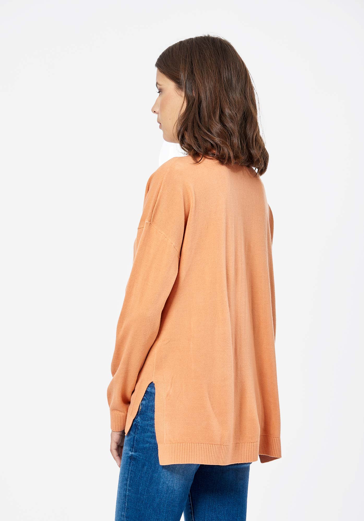 JILET  Gilet orange Femme
