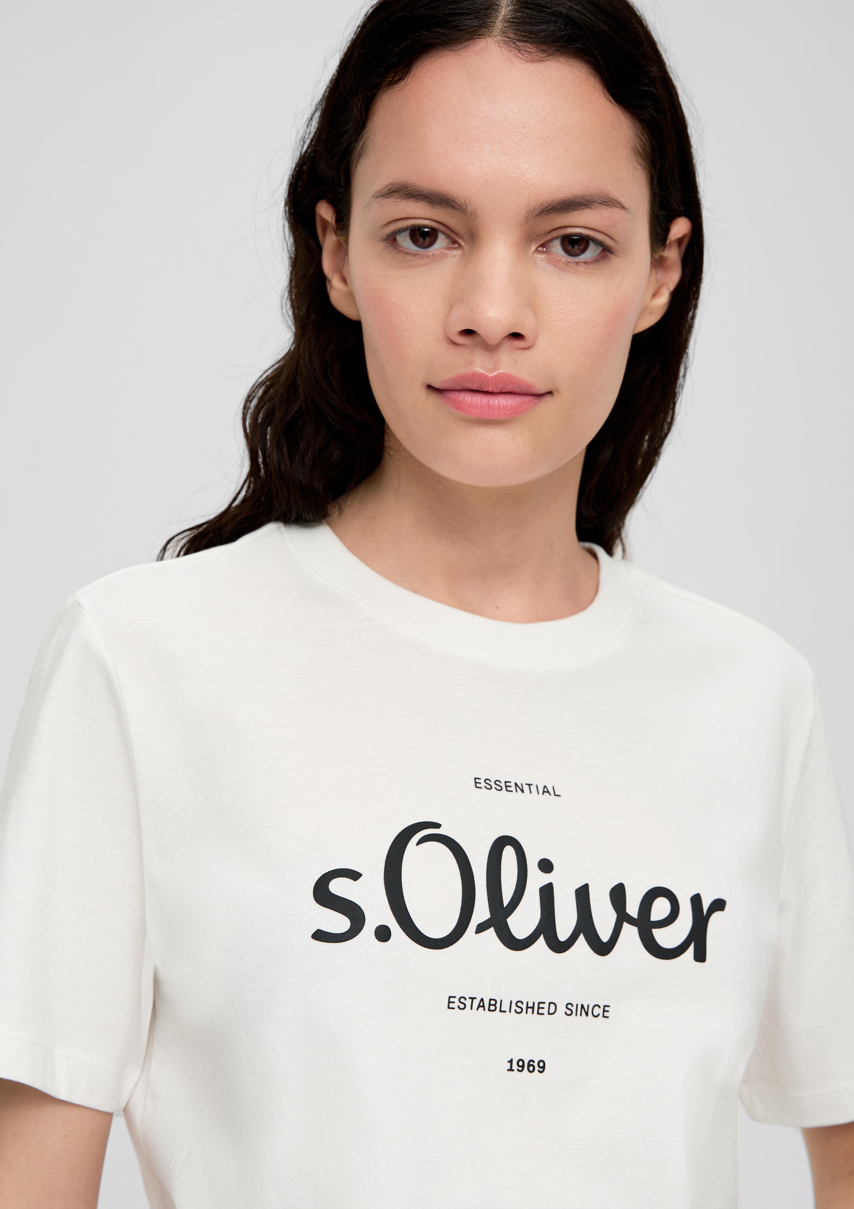 T-Shirt mit Label-Print  2136463-02D0