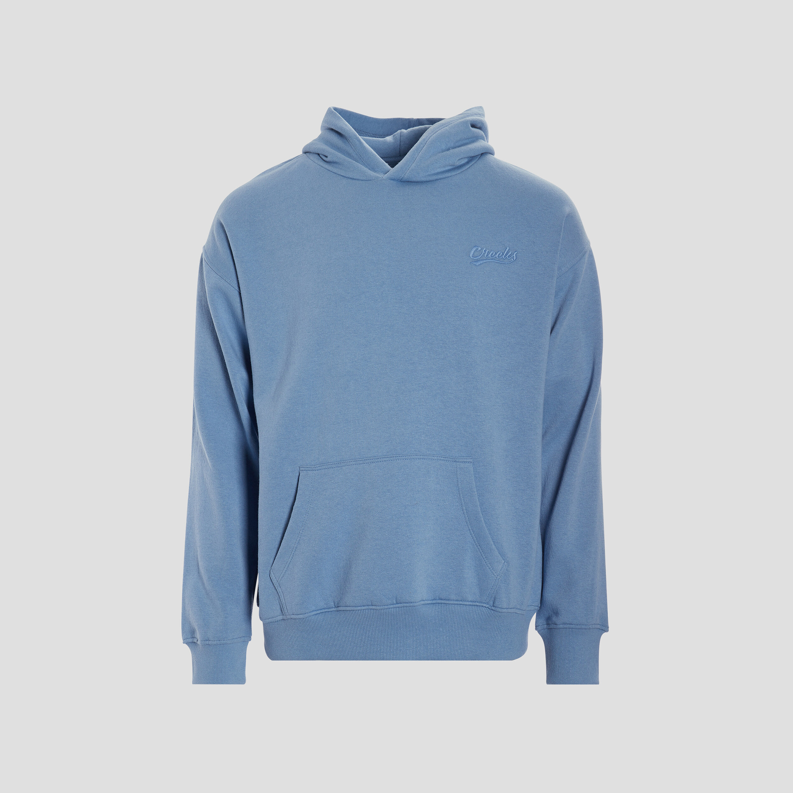 Sweat à capuche hoodie Creeks bleu lavande homme | La Halle