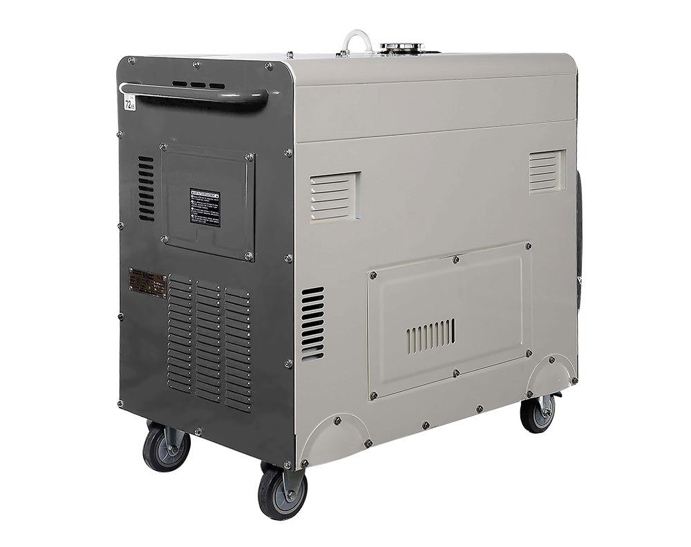 Könner & Söhnen Stromerzeuger KS 9200HDES-1/3 ATSR, 7,50 in kW, (18PS 4-Takt Dieselmotor, E-Start, Vorwärmer, 1-tlg., LED-Anzeige, Kupfer, Lärmarm, 7500/6400 Watt), 1x16A (400V)/ 1x32A (230V), für privaten und gewerblichen Gebrauch