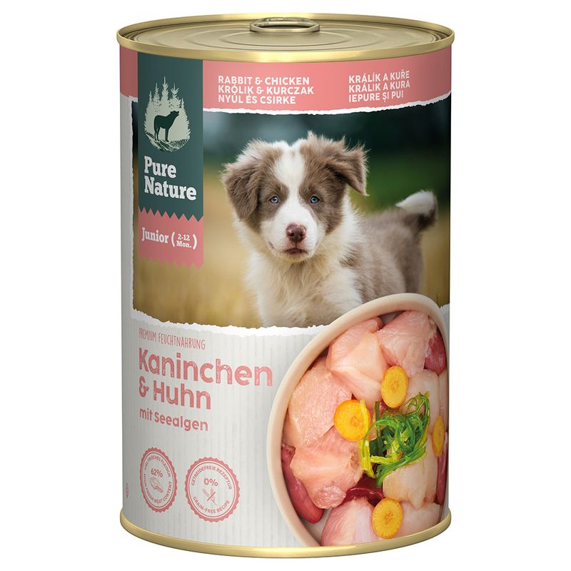 Pure Nature Junior Kaninchen & Huhn