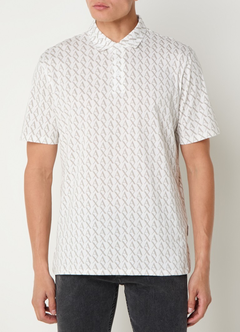 Armani Exchange Polo majica regularnog kroja s printom logotipa