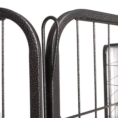 Welpenfreilaufgehege aus Metall