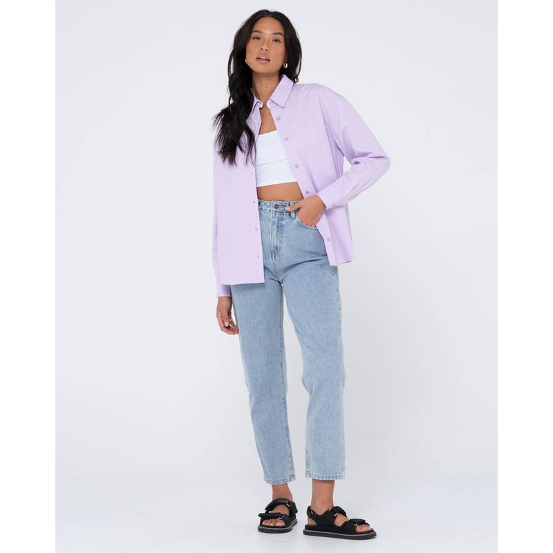 RUSTY POPSICLE LONG SLEEVE SHIRT Langarmbluse Damen