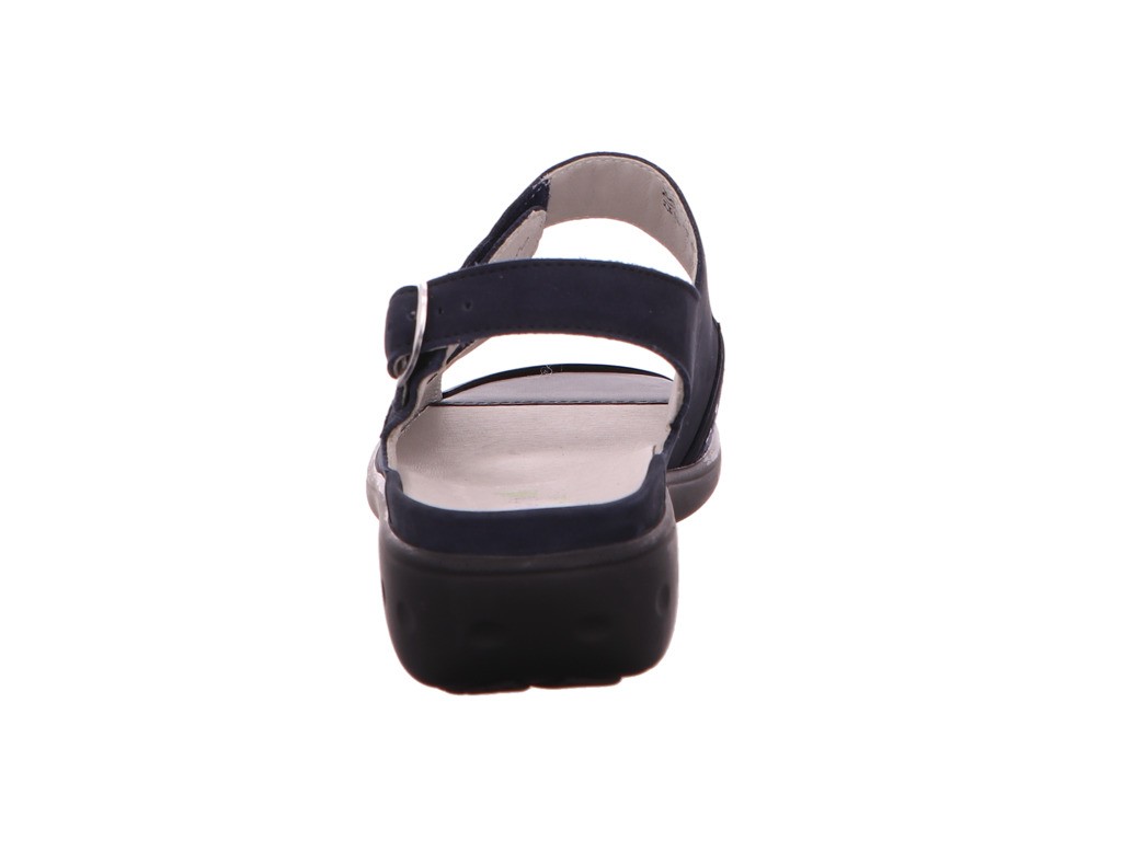 WALDLÄUFER Komfort Sandalen blau DENVER GIRAFFESTRETCH