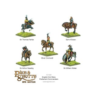 Pike & Shotte Epic Battles - English Civil Wars Parliament Commanders