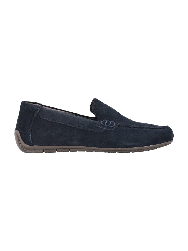 rieker Klassische Slipper in Blau günstig kaufen