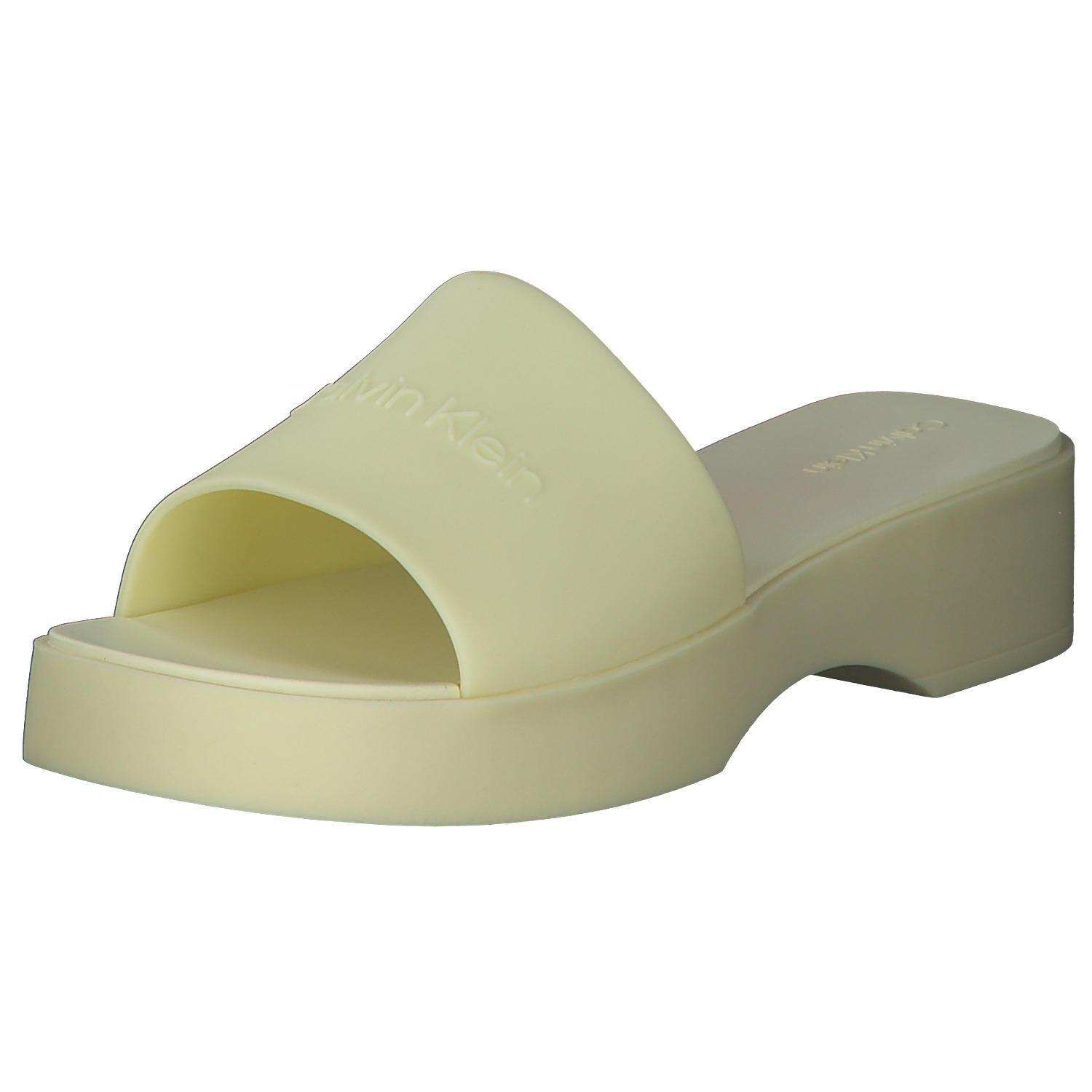 Calvin Klein HW0HW00749, Offene Halbschuhe, Damen, Gelb