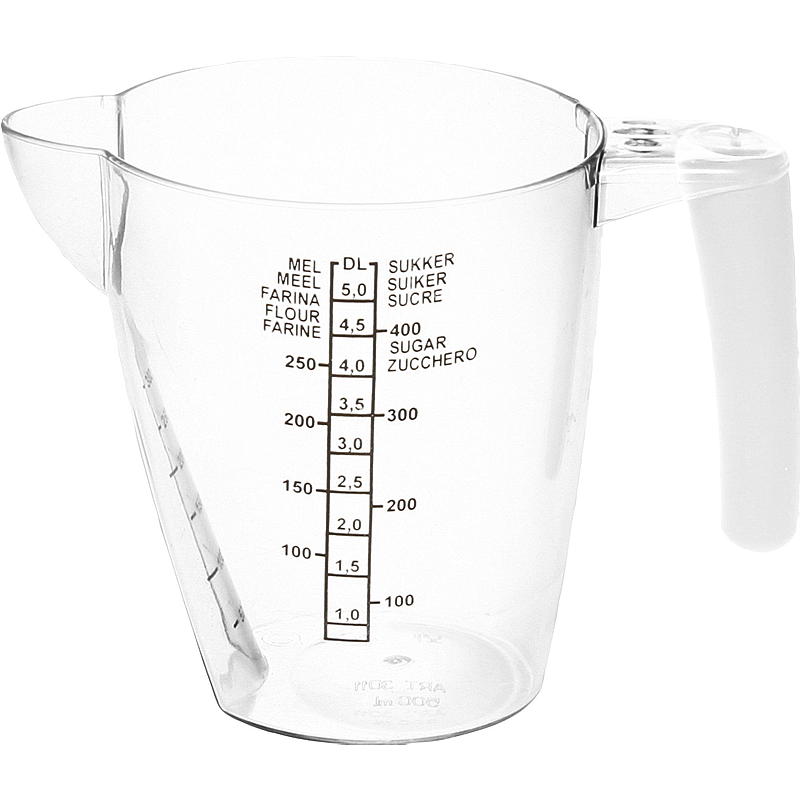 Plast1 Målekanne 0,5 liter