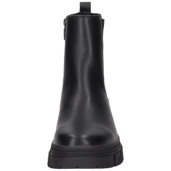 Tom Tailor Chelsea Boots in schwarz