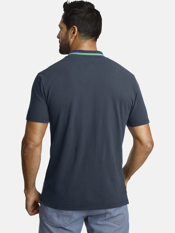 Jan Vanderstorm Poloshirt HJORD in dunkelblau günstig kaufen