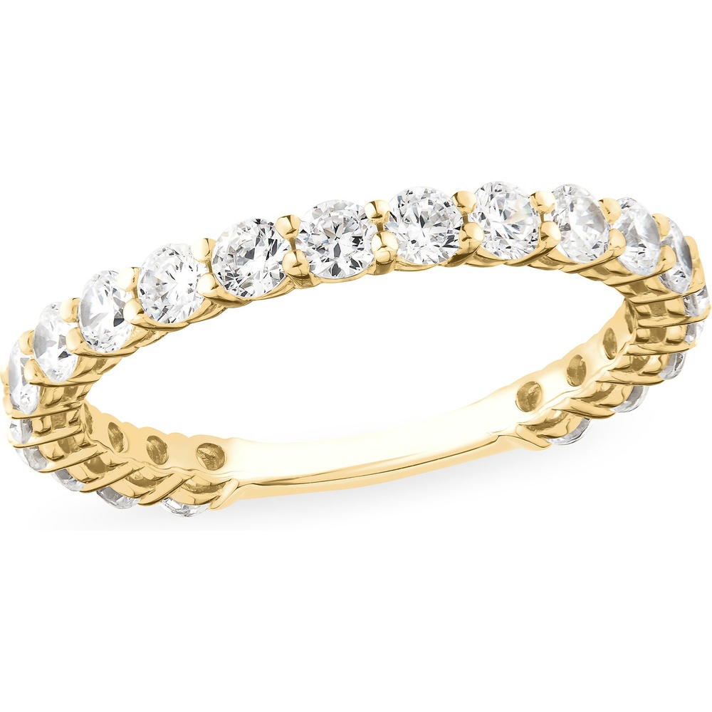 FAVS Bague pour femme 375 Or jaune or jaune Bague