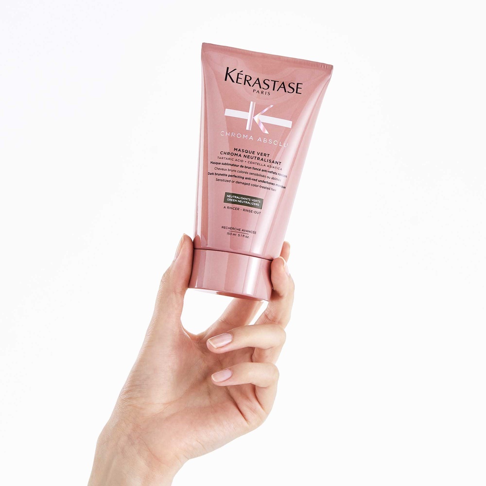 Kérastase Chroma Absolu Masque Vert Chroma Neutralisant Soin à rincer