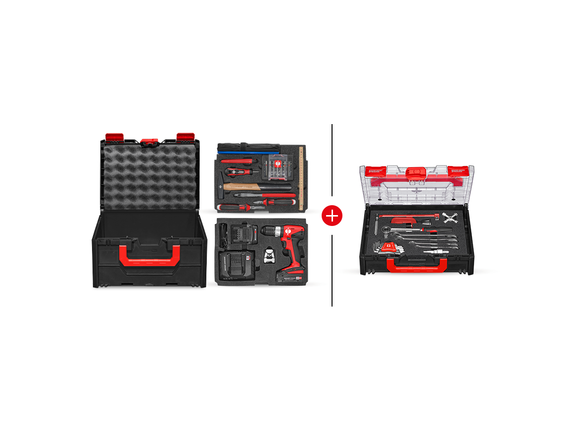 STRAUSSbox Werkzeug-Set 215 midi Install. Classic