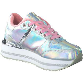 Replay New Penny Pastel Sneaker in silber