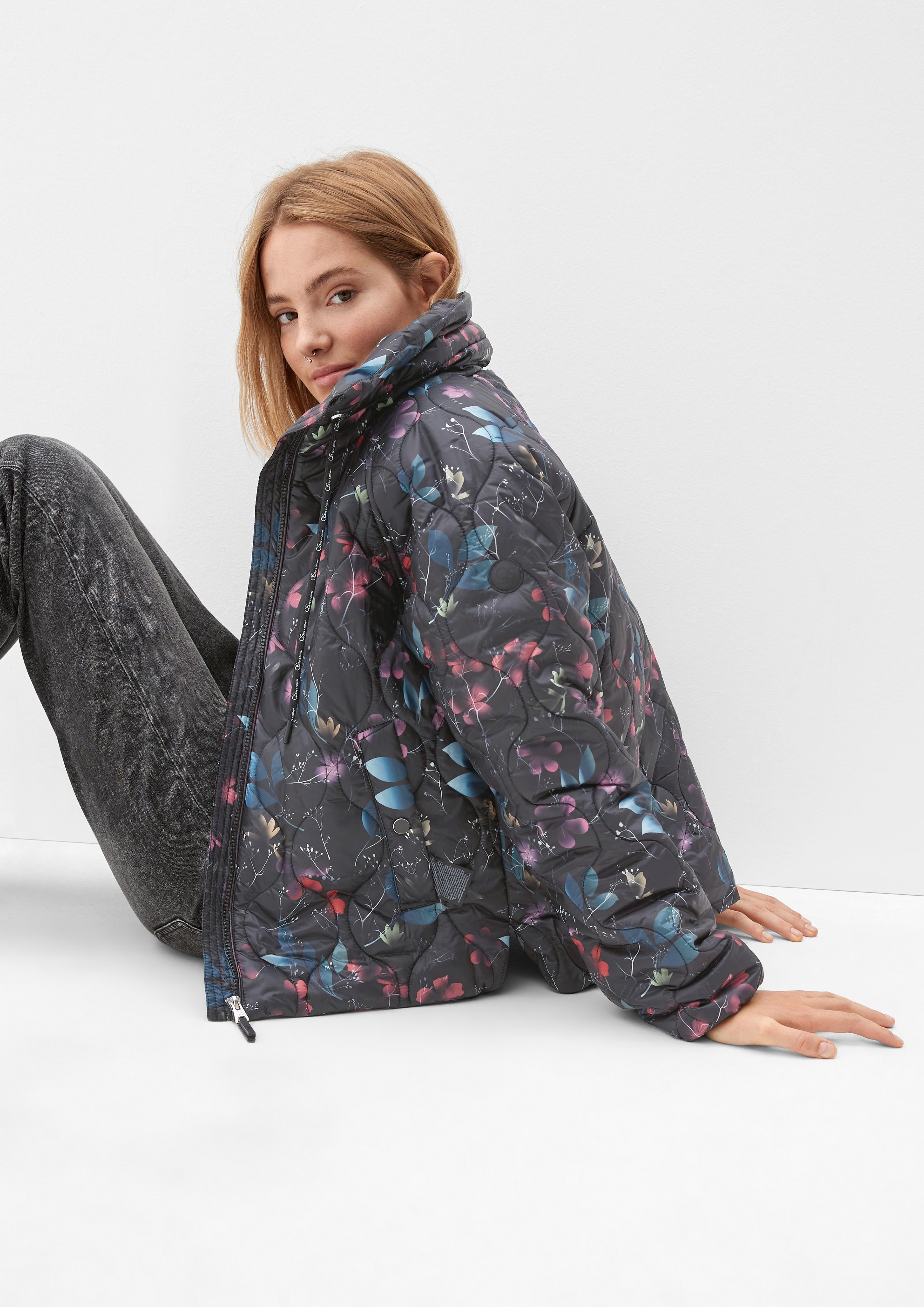 Steppjacke mit Stehkragen  2116107-99A0