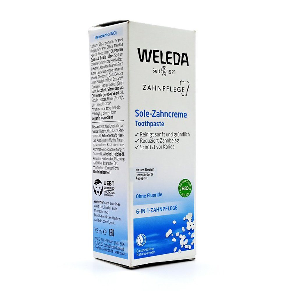 WELEDA AG Zahnpasta WELEDA Sole Zahncreme 75 ml