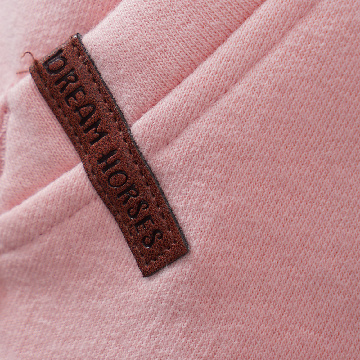 Mädchen Hoodie mit Pferde-Print