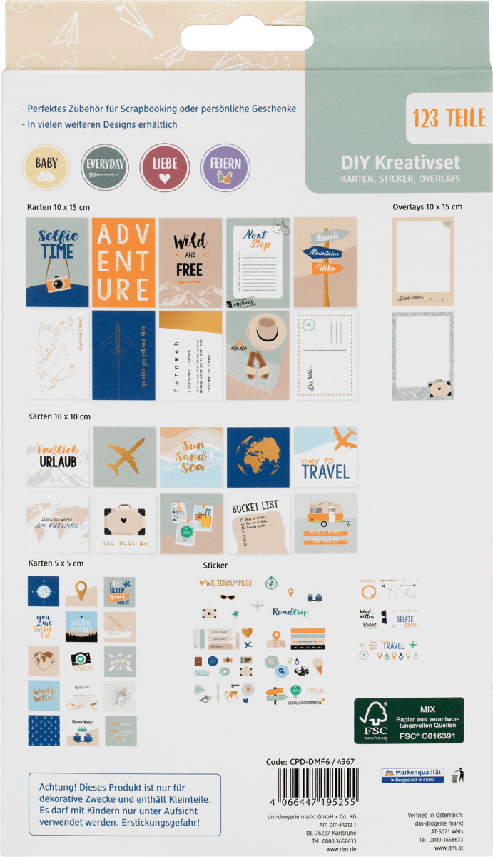 Kreativset DIY Reise, 1 St