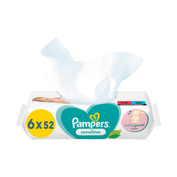 Feuchte Tücher Sensitive, 12 Packungen