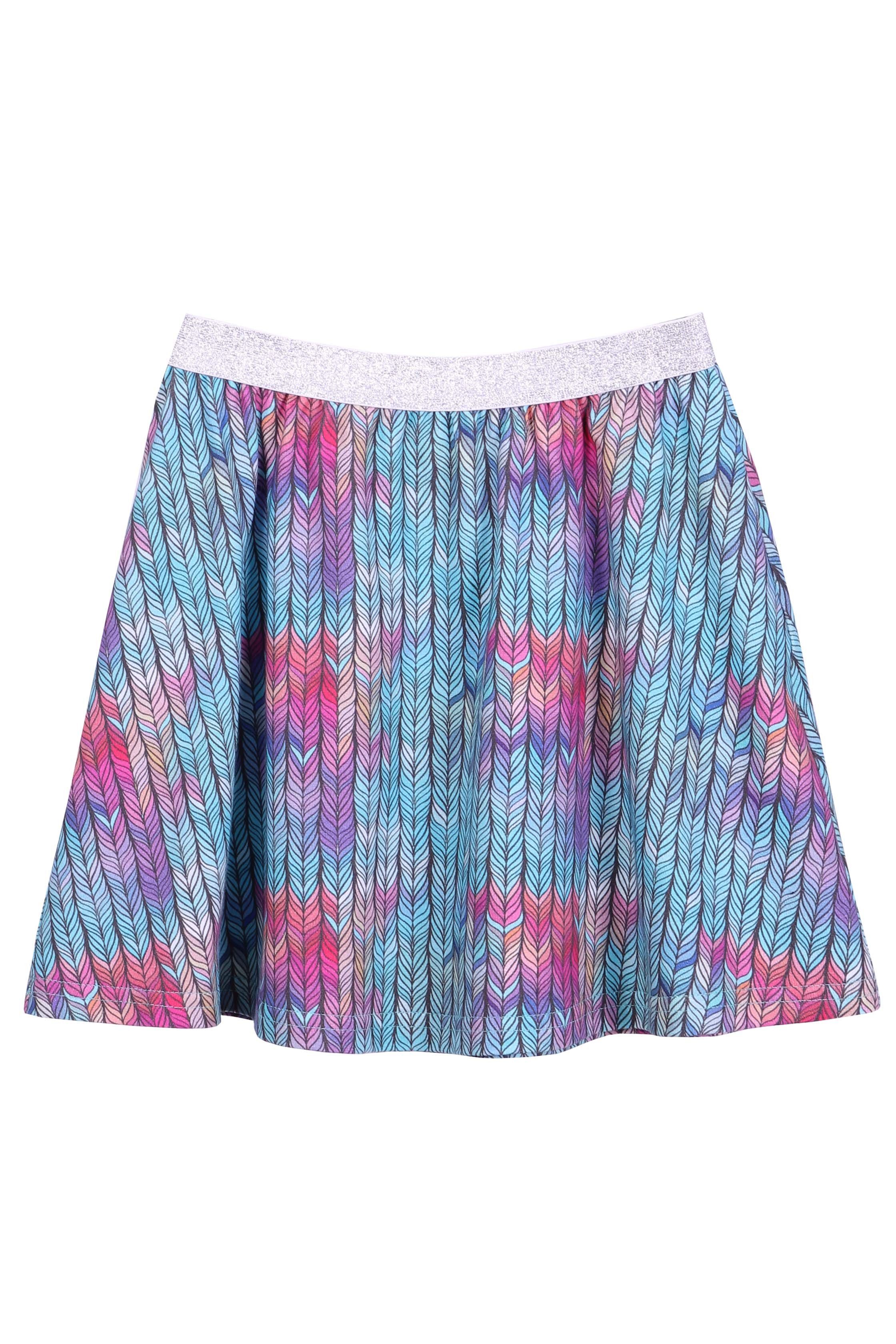 coolismo Jerseyrock Mädchen Rock Fantasie-Print