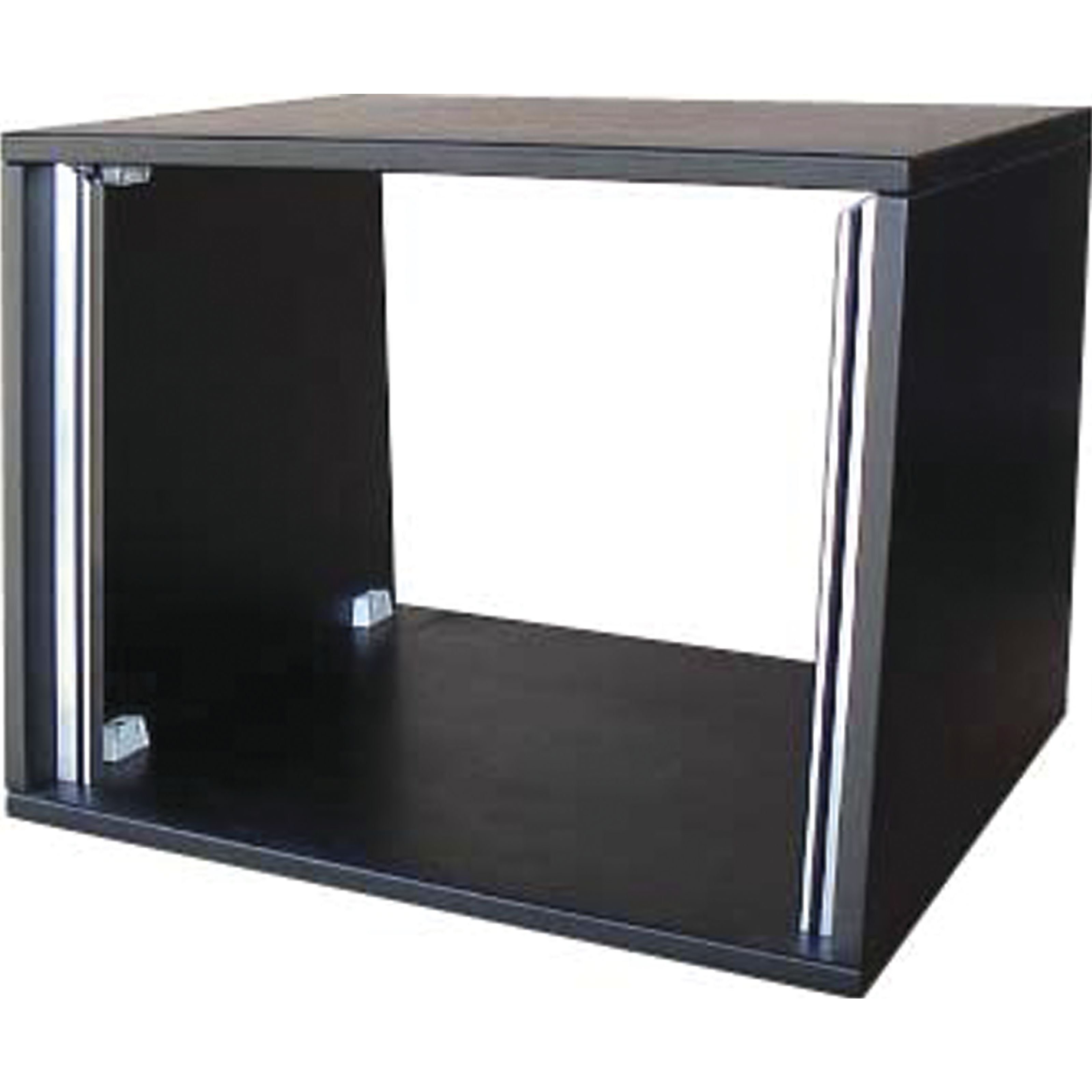 MUSIC STORE Mischpult, Studiorack 4HE Birke MP Bausatz, schwarzlack, gerade