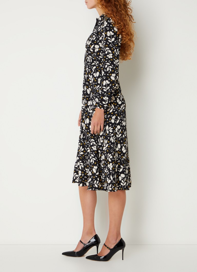 Vestido túnica midi con estampado floral Georgina de Hobbs