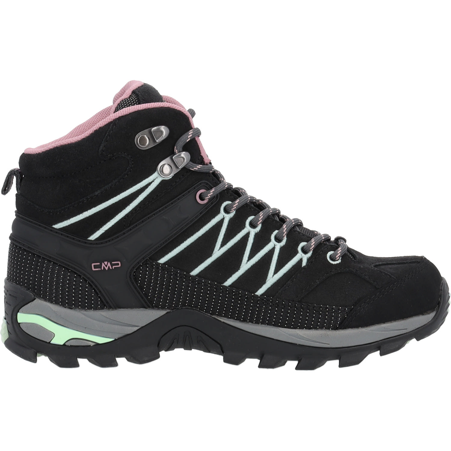CMP Rigel Mid 3Q12946, Trekkingschuhe, Damen, Schwarz