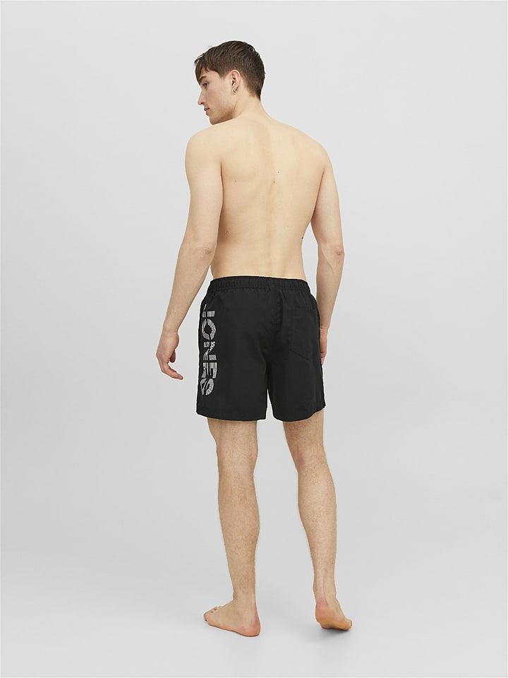 Jack & Jones Badeshorts in Schwarz günstig kaufen