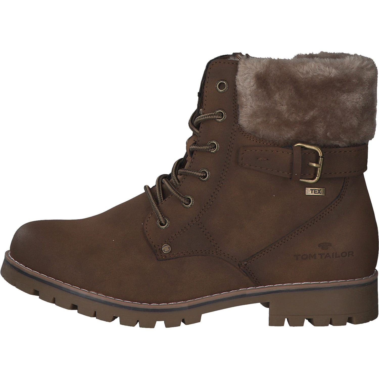 Tom Tailor 4270801, Winterstiefel, Damen, whisky