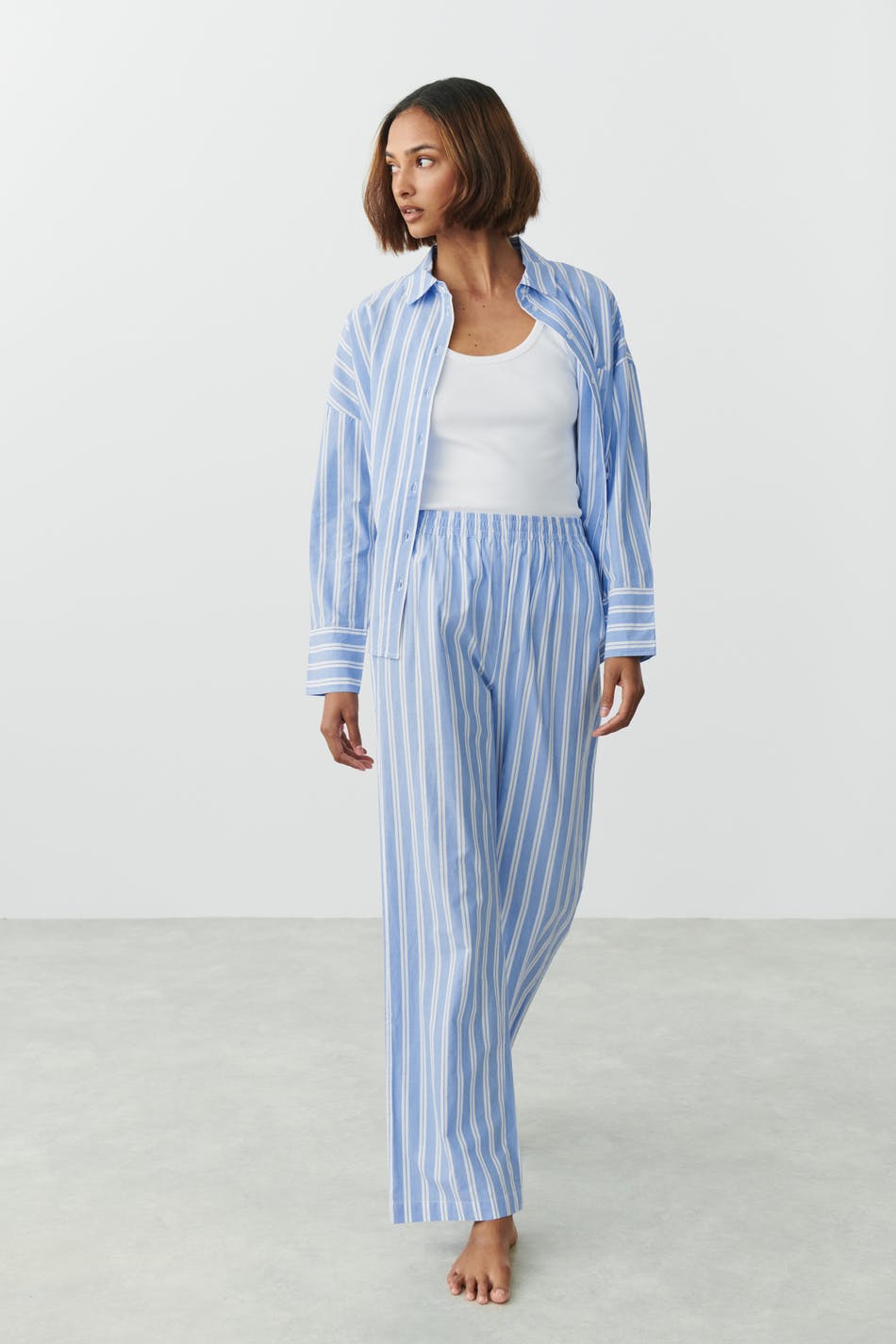 Cotton pyjamas trousers