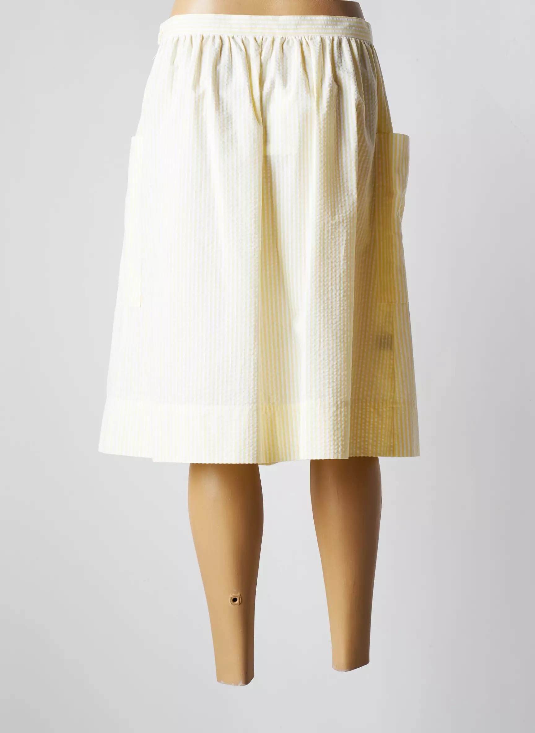 Comptoir Des Cotonniers Jupes Mi Longues Femme couleur jaune