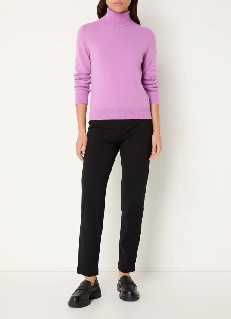 Maglione a collo alto in pregiato cashmere Benetton