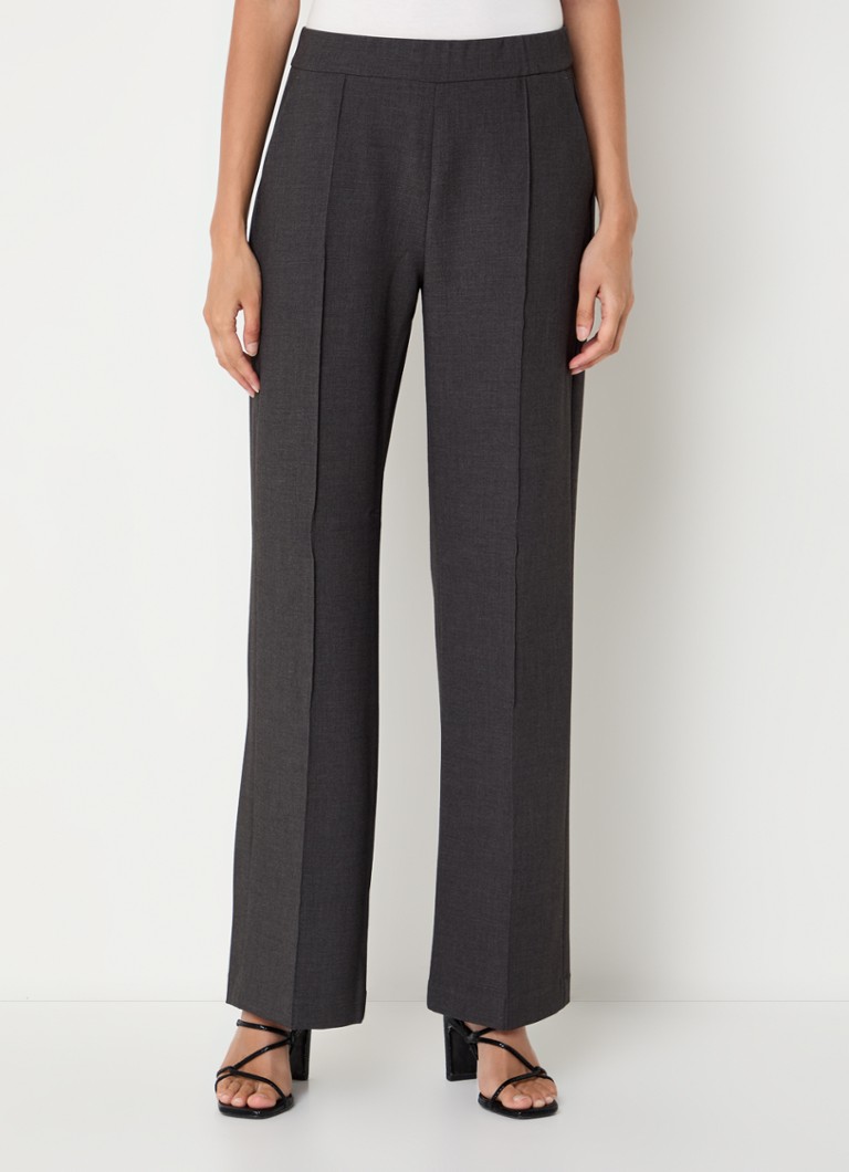 Pantaloni elastici cu talie înaltă și croială dreaptă Chiara de la MAC Jeans