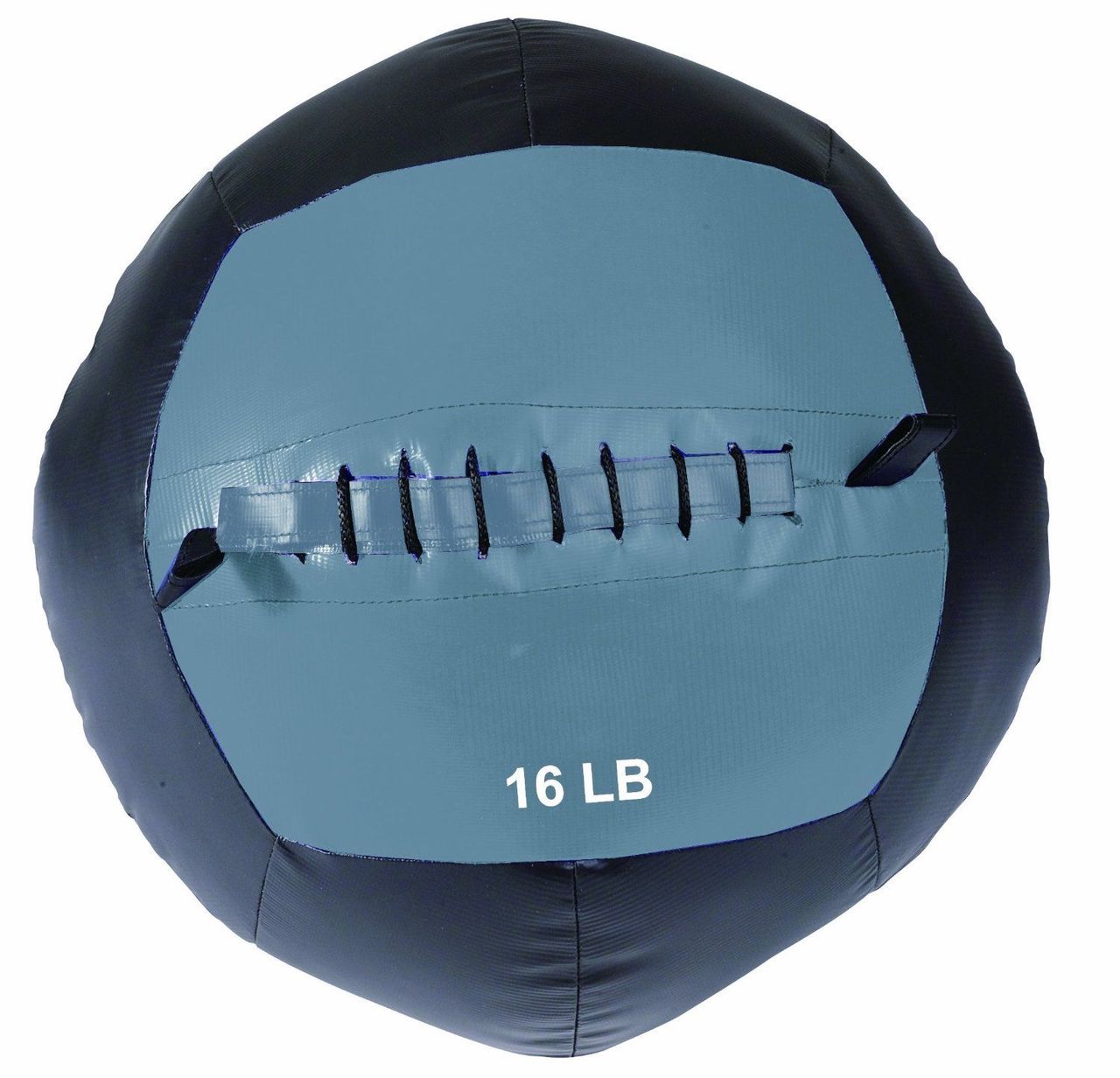 L.A. Sports Body Coach Medizinball Wall  Ø 36 cm 7,26kg Gewichtsball robuster PU Trainingsball soft