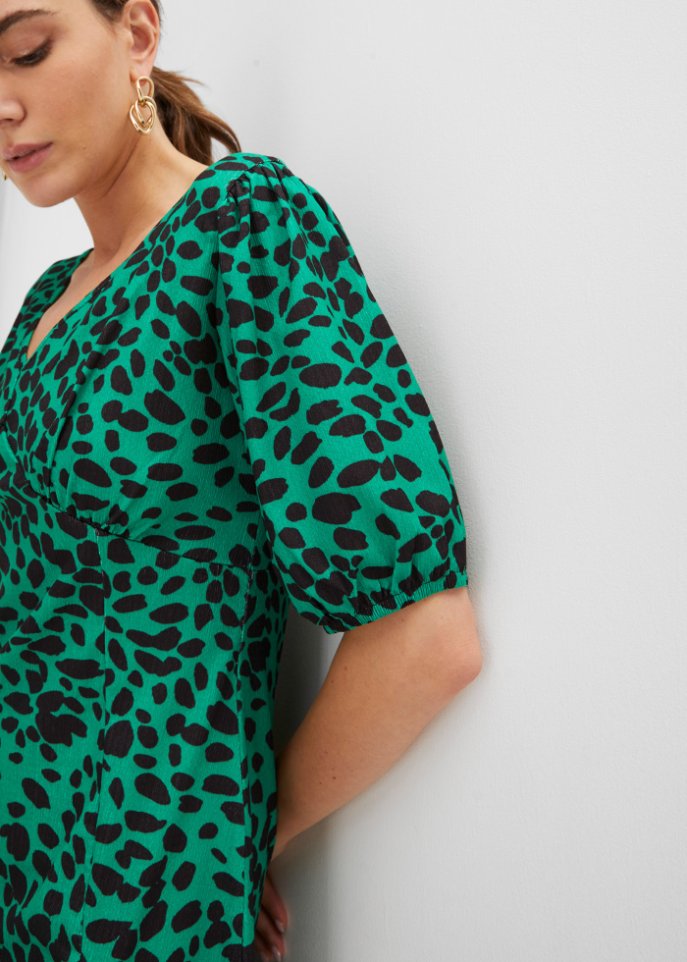 bedrucktes Midikleid