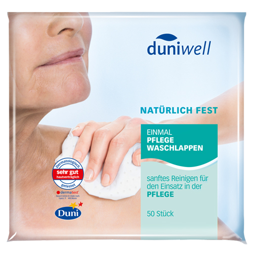 DUNIWELL Einmal Pflege Waschlappen  50 St