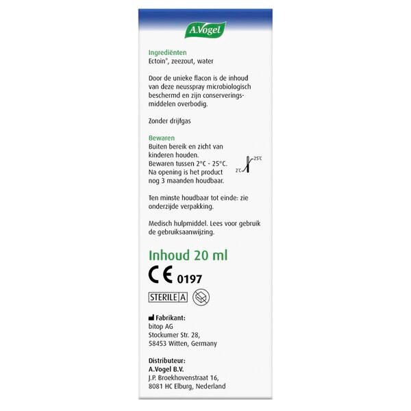 A.Vogel Pollinosan szénanátha orrspray orvostechnikai eszköz - 20ml