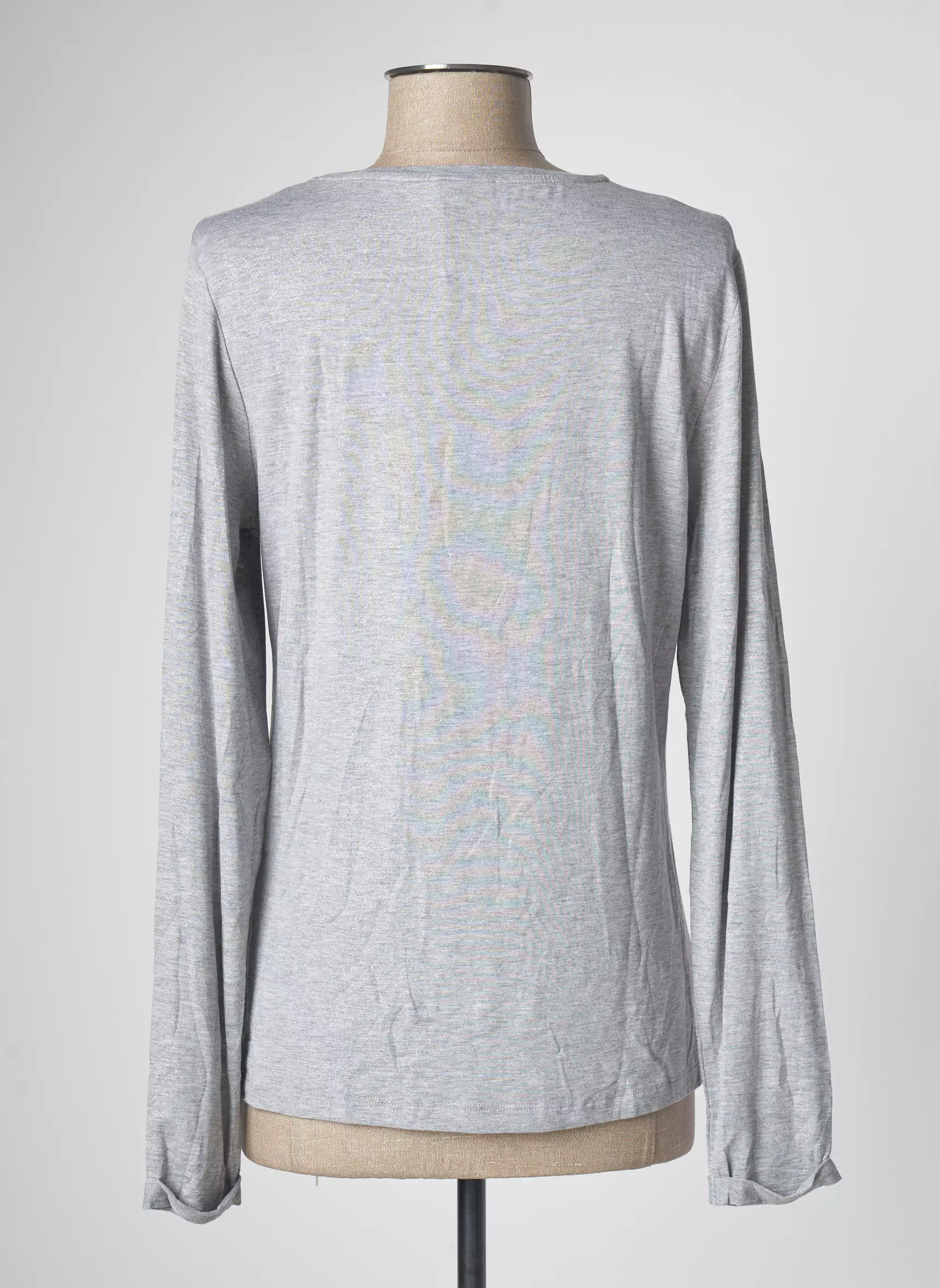 Paul Brial Tops Femme couleur gris
