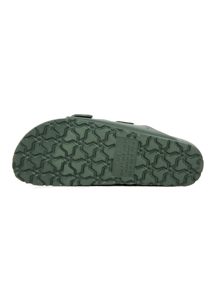billowy Pantoletten  in khaki günstig kaufen