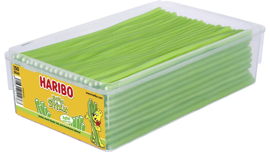 Haribo Fruchtgummi Balla Stixx Apfel 1243 g