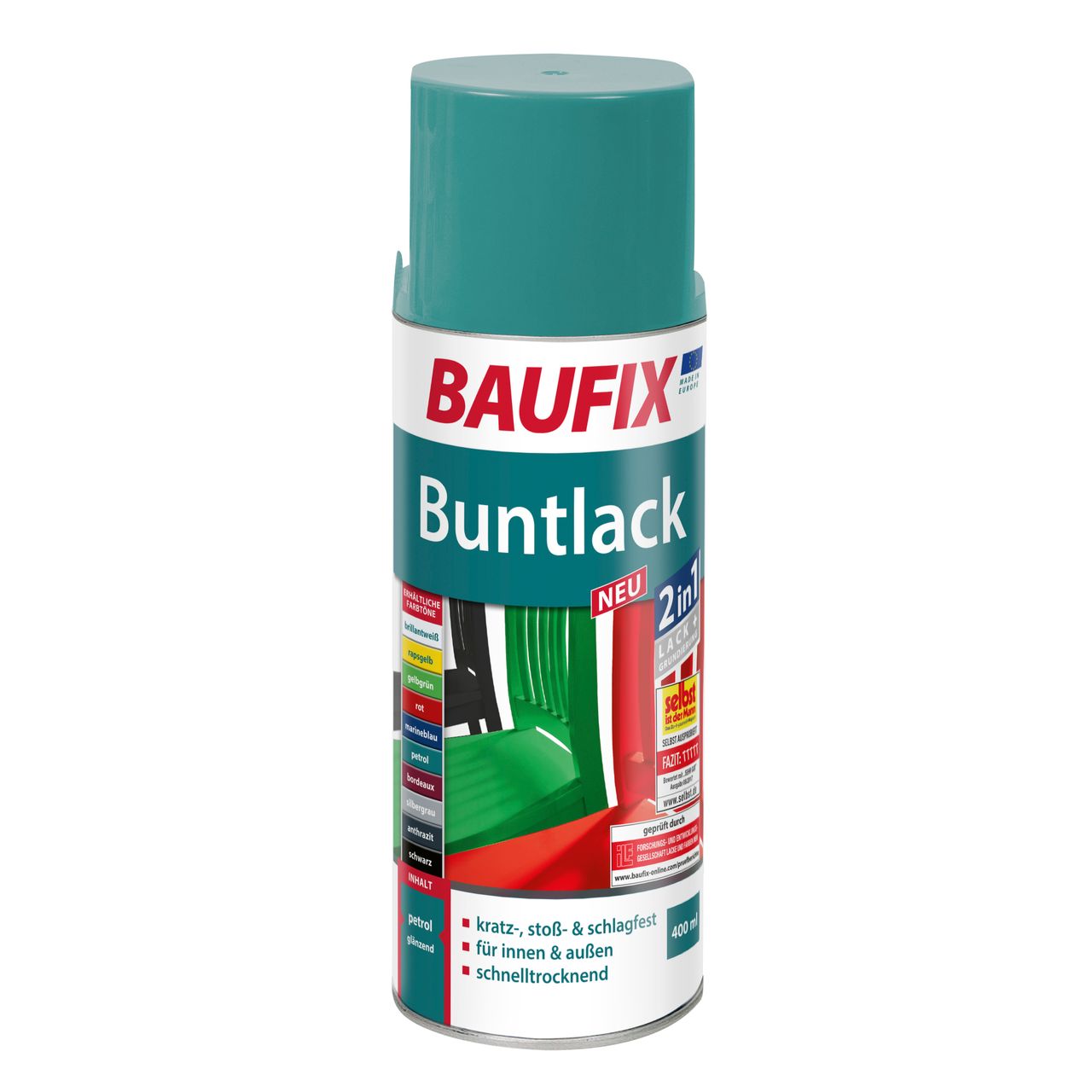 Baufix Buntlack-Spray - Petrol