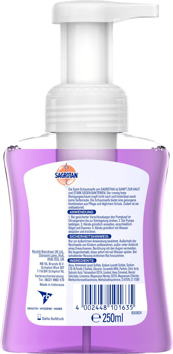 Schaumhandseife Vanille & Orchidee, 250 ml