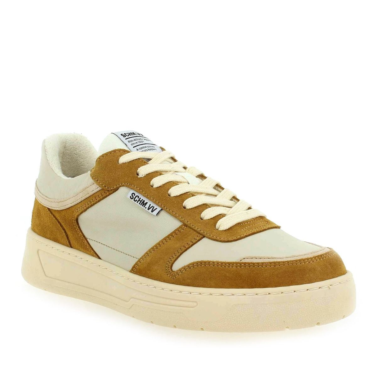 Schmoove  ORDER SNEAKER H23 - Blanc Camel
