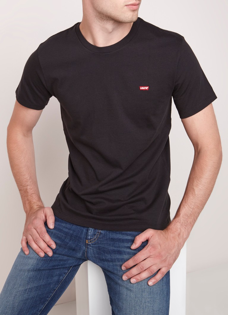 Tricou Levi's din bumbac cu logo brodat