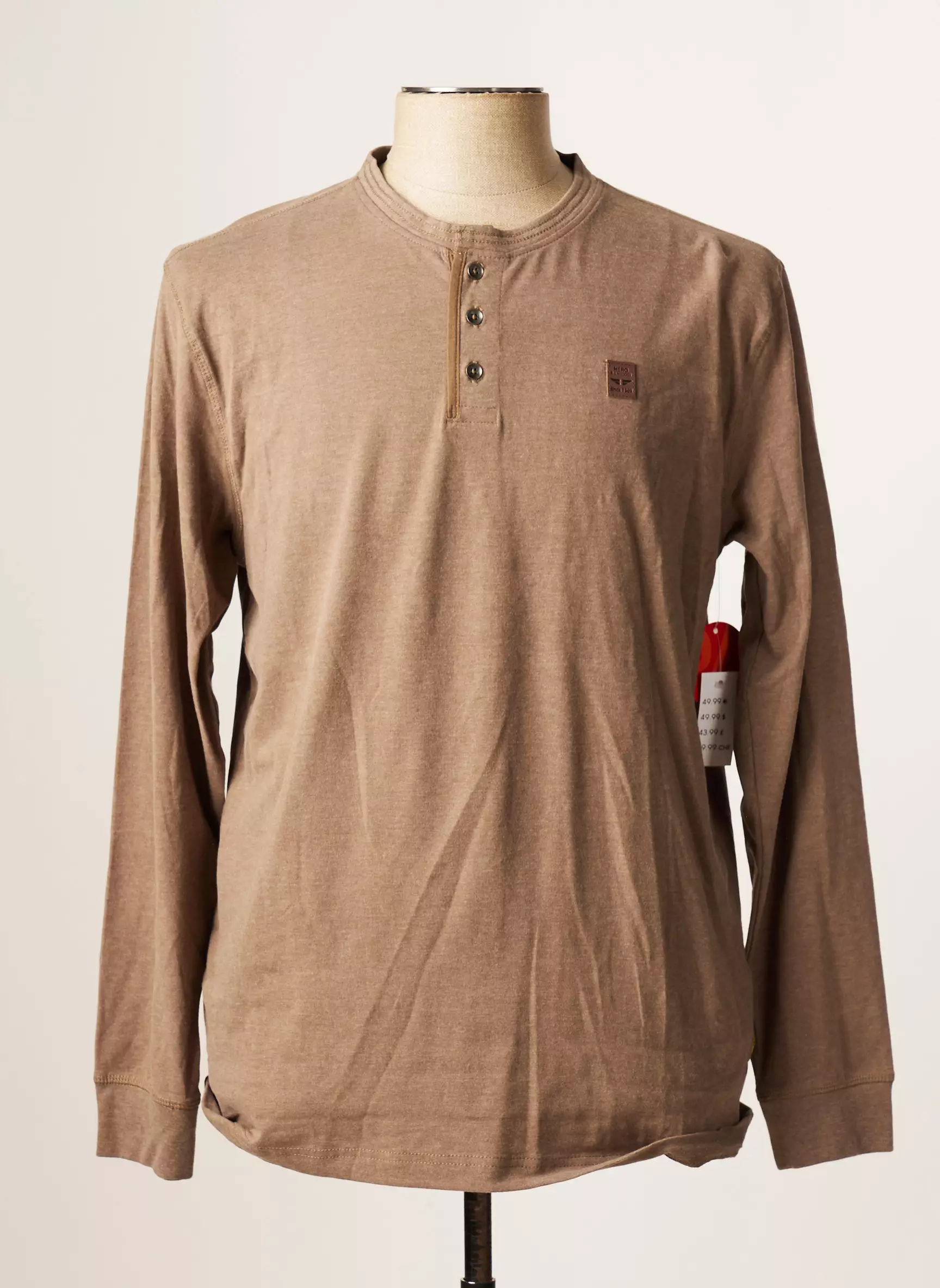 Hero By John Medoox Tshirts Homme couleur beige