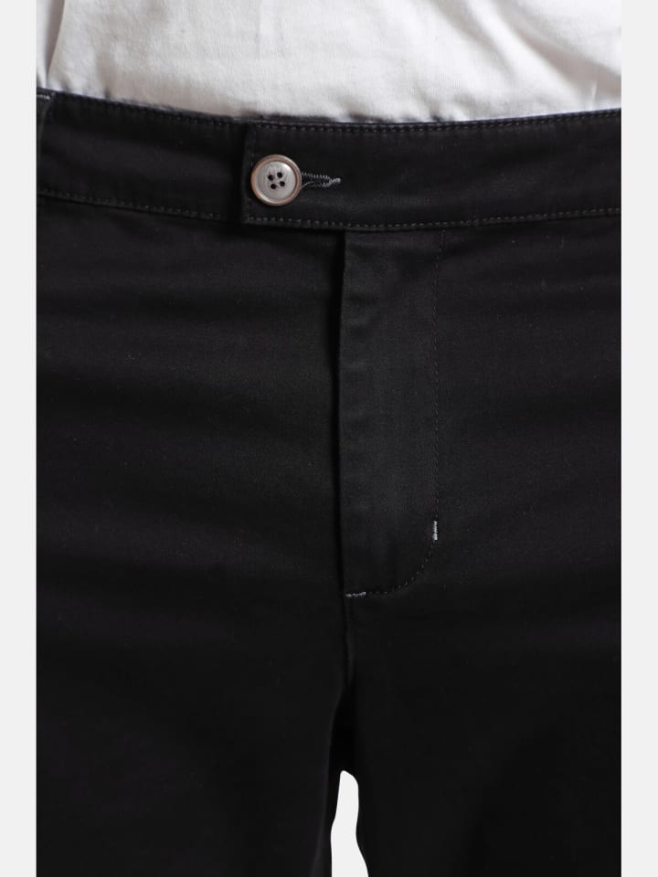 Charles Colby Tiefbundhose BARON HIAS in schwarz günstig kaufen