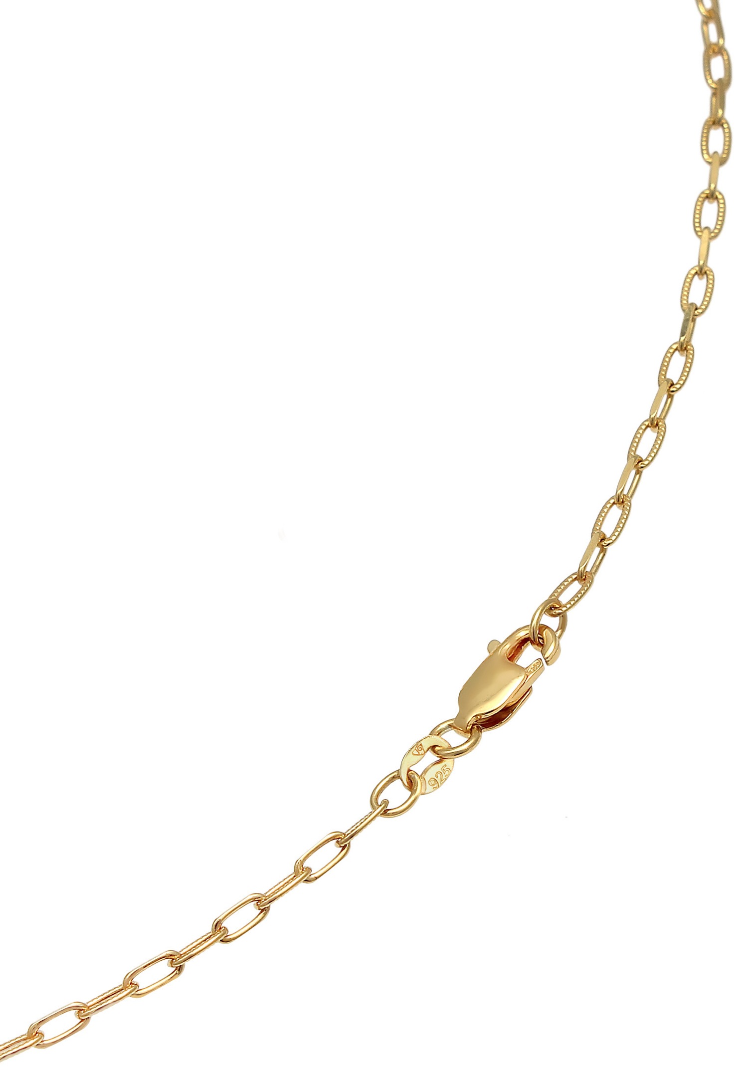 Elli Oval Trend Filigree ogrlica s osnovnim karikama za žene od 925 sterling srebra