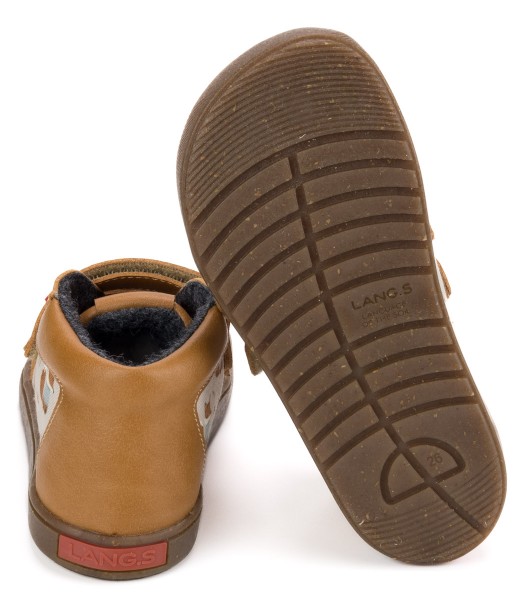 LANG.S Kids ~ Firefly MidCut Vegan Warm ~ Walnut
