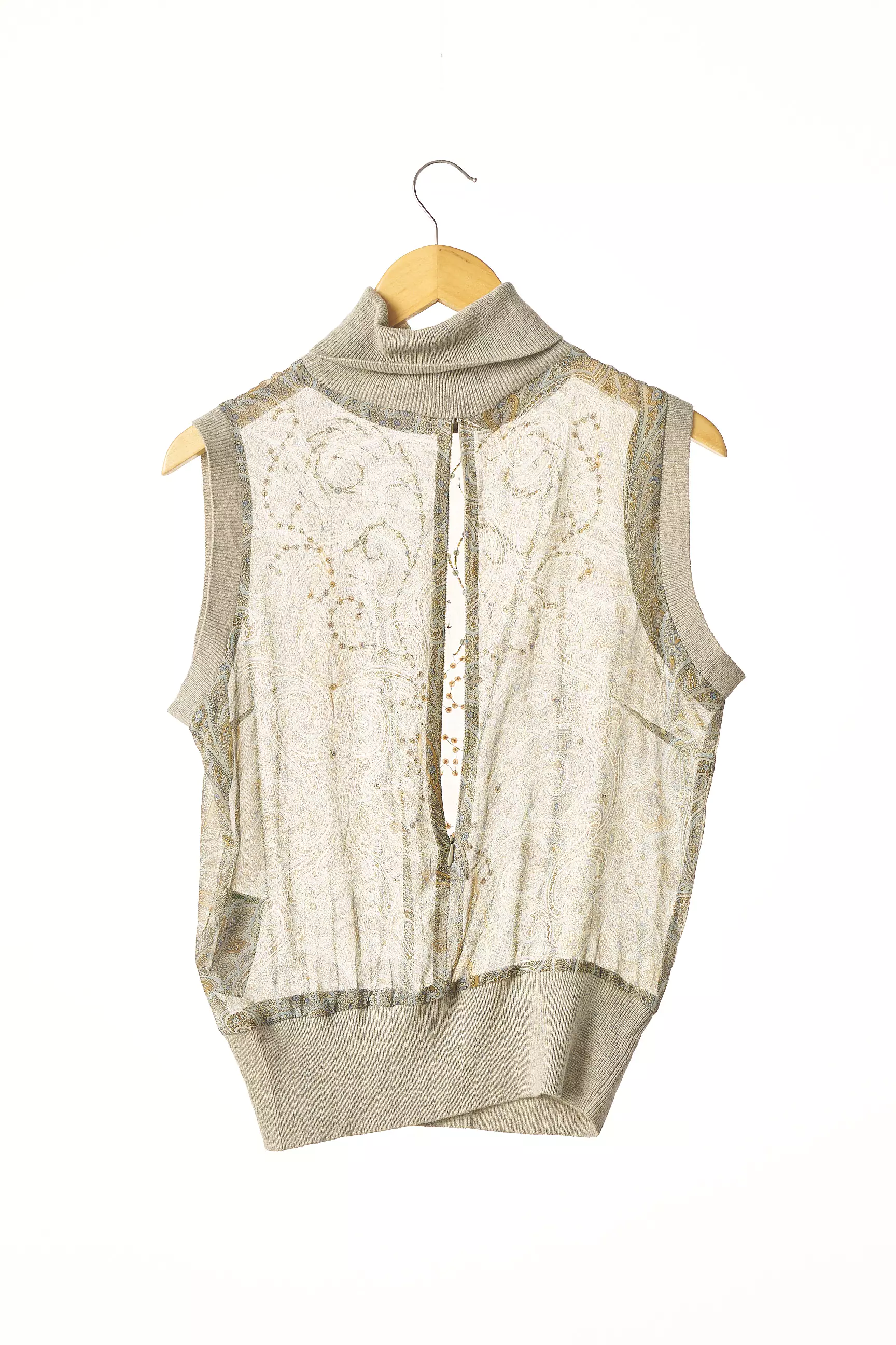 Yumi Mazao Cols Roules Femme couleur gris